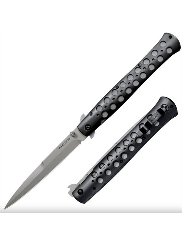 Cold Steel Ti-Lite 6'' Aluminum Folding Knife 26B6 15.2cm Blade