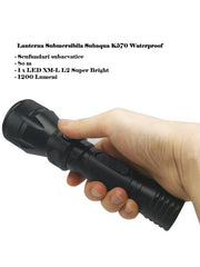Subaqua K570 Waterproof Submersible Flashlight 1200 Lumens