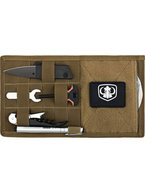 Auto Organizer Panel MOLLE System Coyote