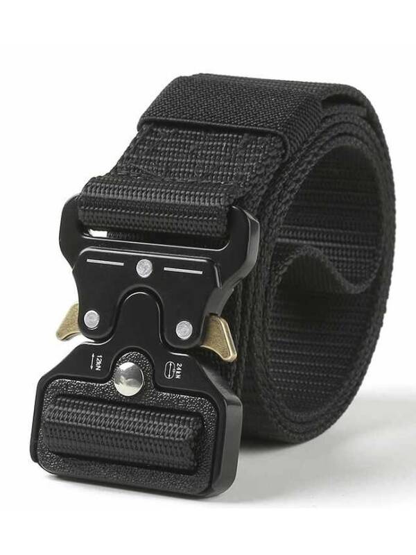 Tactical Belt Quick Release 3.8cm Black TB4BK