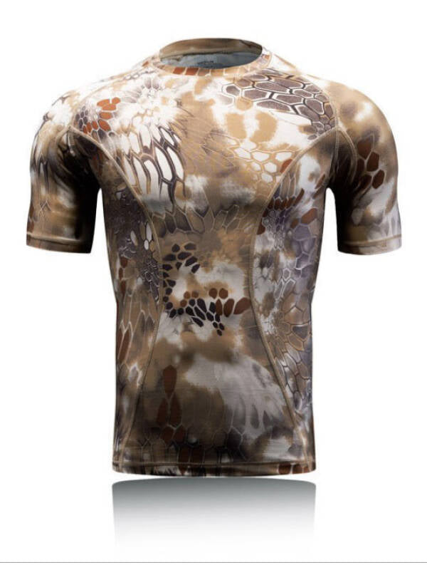 Men's Highlander Camo Short Sleeve Sport Shirt
