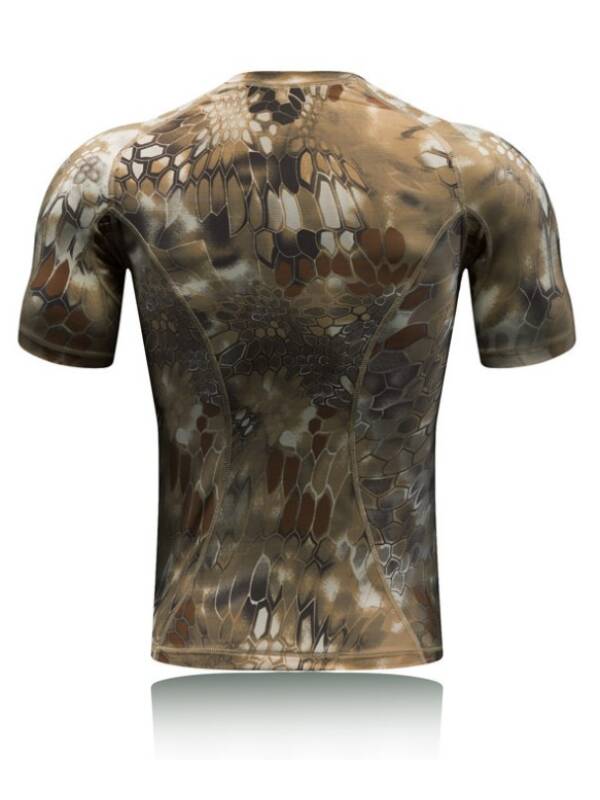 Men's Highlander Camo Short Sleeve Sport Shirt