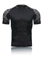 Typhon Pro Men's Sport T-Shirt Black Short Sleeve