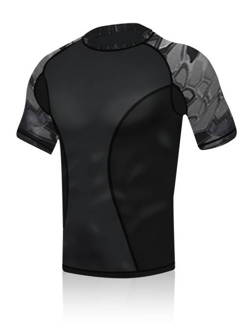 Typhon Pro Men's Sport T-Shirt Black Short Sleeve