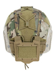 CH3812-MC Tactical Helmet Cover with Battery Pocket Forest Camouflage