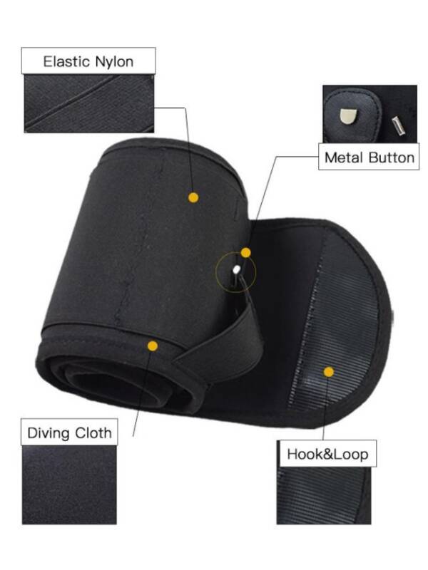Tactical Neoprene Belt with Concealed Pocket for Handgun and Magazines