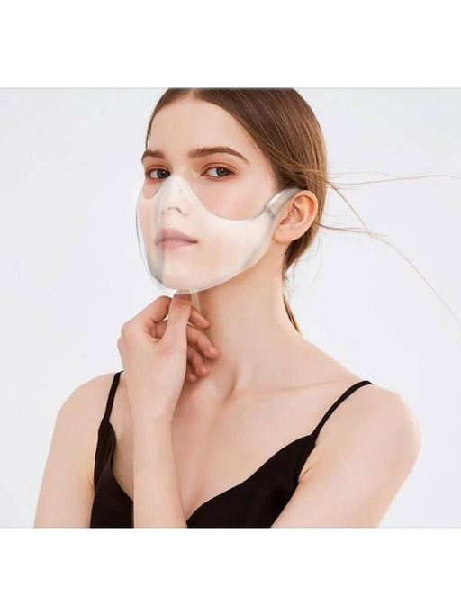Protective Face Mask with Eyewear Arms - Plastic