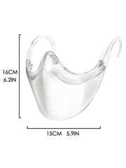 Protective Face Mask with Eyewear Arms - Plastic