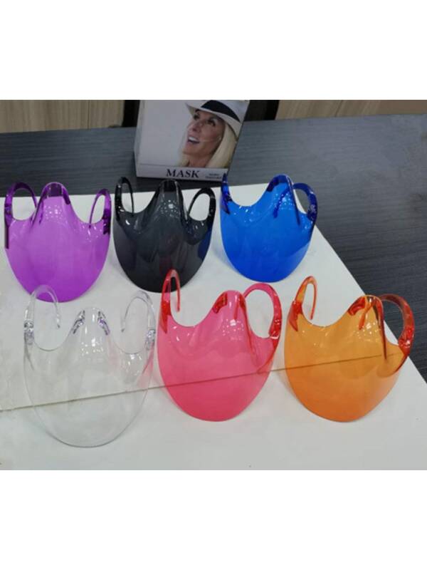 Protective Face Mask with Eyewear Arms - Plastic