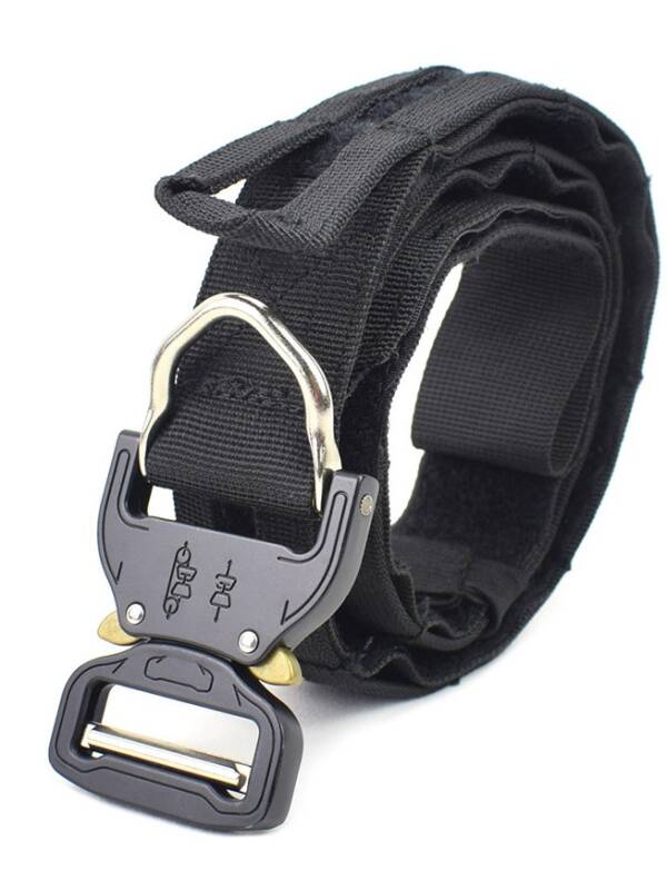 Tactical Double Molle Belt with Quick Cobra Buckle TB13BK