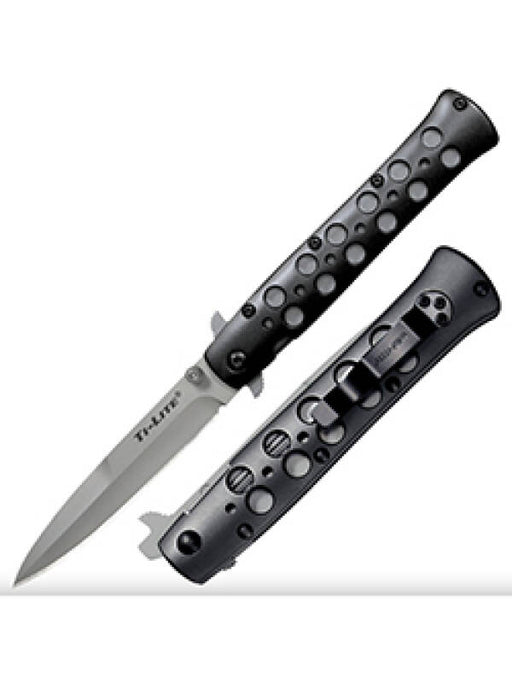 Cold Steel Ti-Lite 4" Tactical Folding Knife with Aluminum Handle