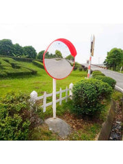 Round Traffic Mirror