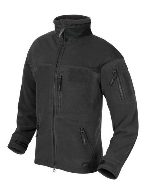 Alpha Tactical Black Fleece Jacket BL-INF-HF-01