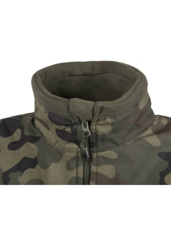 Alpha Tactical Black Fleece Jacket BL-INF-HF-01
