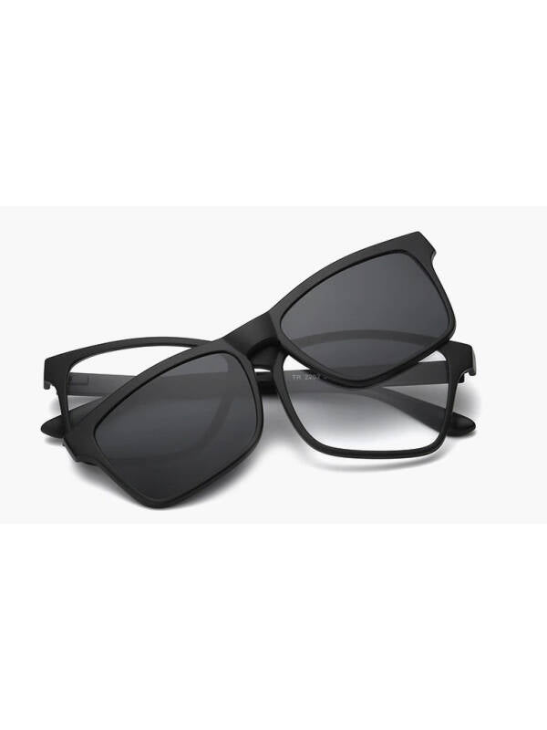 Frame 2202t2 Clip-On Magnetic Eyewear