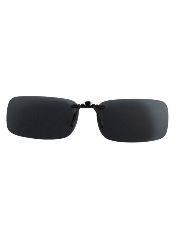 Rectangular Lens Sunglasses Clip for Eyeglasses