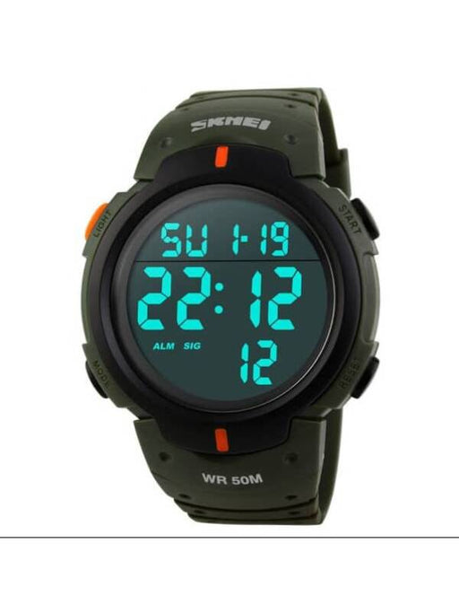 SKMEI 1068AG Digital Watch Green