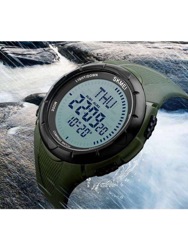 SKMEI 1232AG Digital Watch Green