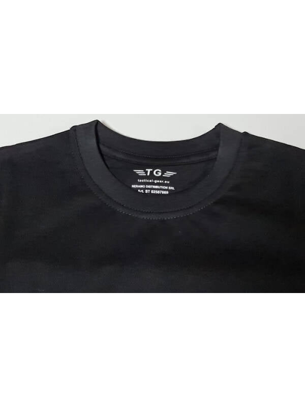 Customizable Black T-Shirt for Local Police