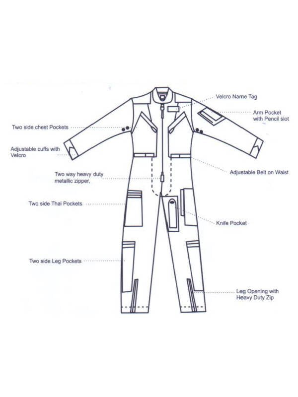 Nomex IIIA Winter Flight Suit