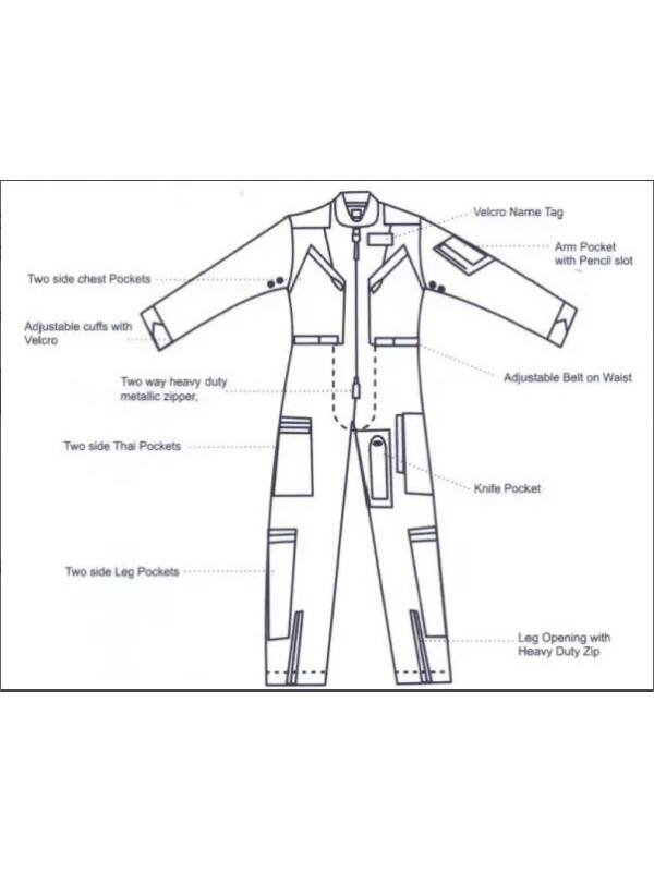 Nomex Summer Flight Suit Gray