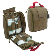 Mil-Tec Laser Cut IFAK Pouch 25-Piece Brown