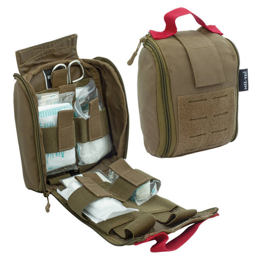 Mil-Tec Laser Cut IFAK Pouch 25-Piece Brown