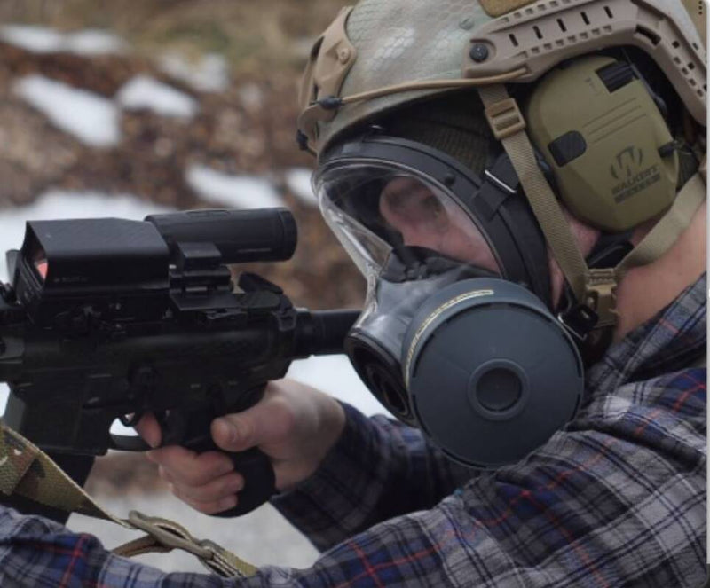SGE400/3 M/L Gas Mask Without Speech Diaphragm