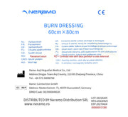 Burn Dressing 60cm x 80cm Non-Woven