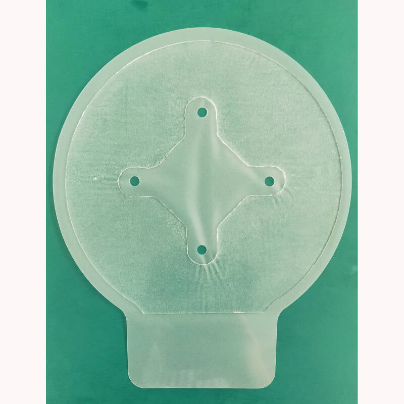 Round Vented Chest Seal for Gunshot Wounds