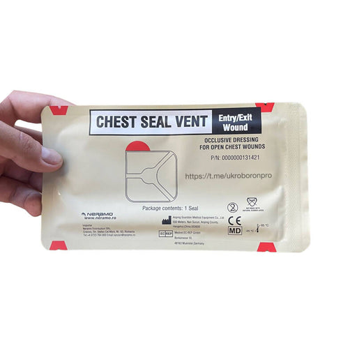 Square Chest Seal Vented Occlusive Dressing