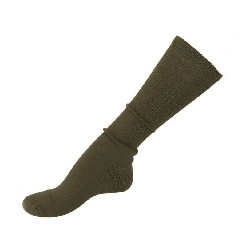 Military Socks Olive with Cushion Sole