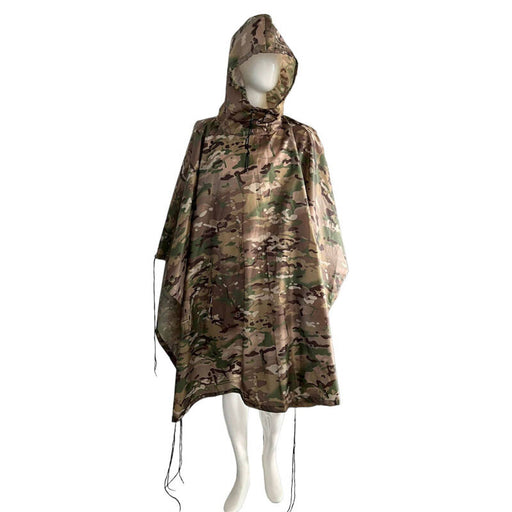 Rain Poncho Jacket 100% Polyester with Polyurethane Membrane