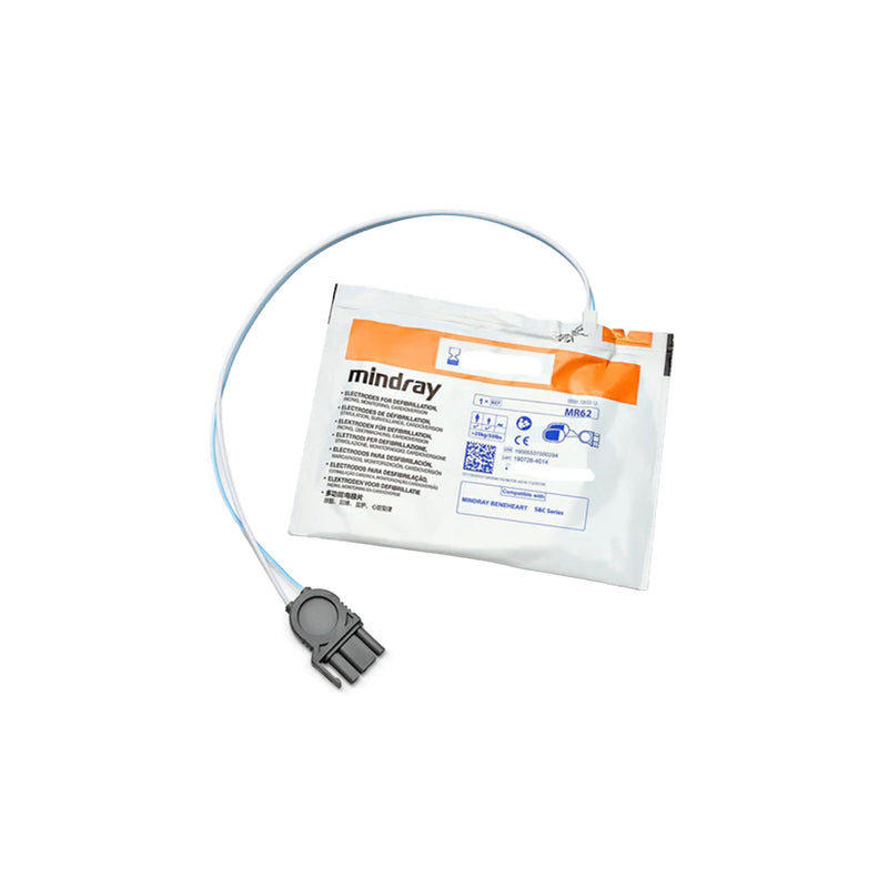Mindray BeneHeart MR62 Defibrillator Electrode Pads for Adults/Children