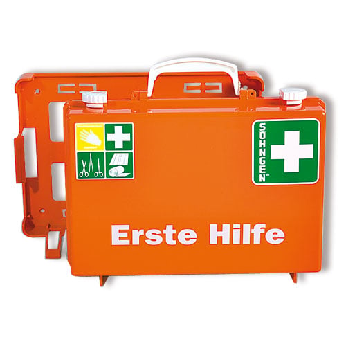 Söhngen W. DIN 13157 First Aid Kit with Wall Mount