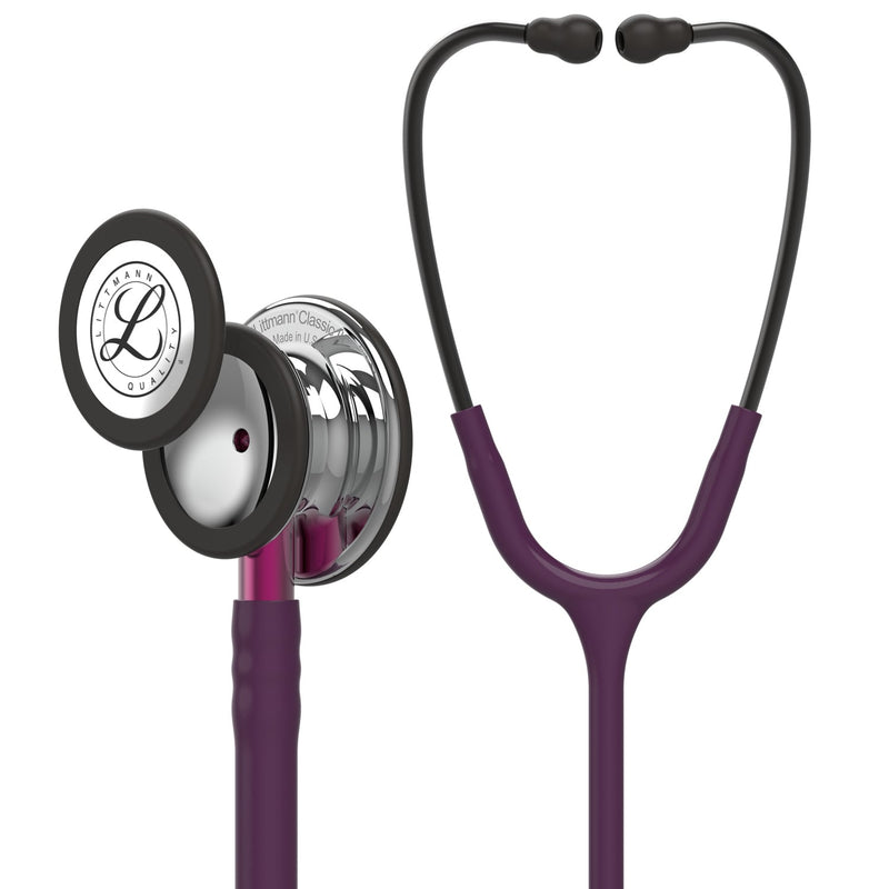 3M Littmann Classic III Stem Edition Stethoscope Mirror Pink Plum