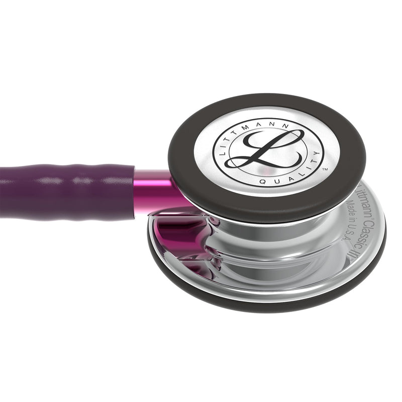 3M Littmann Classic III Stem Edition Stethoscope Mirror Pink Plum