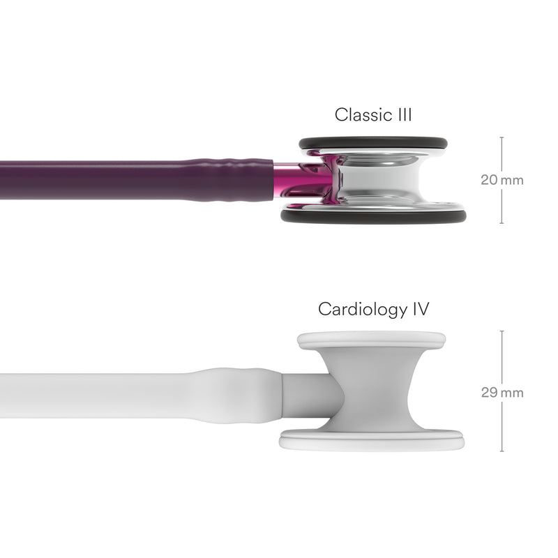3M Littmann Classic III Stem Edition Stethoscope Mirror Pink Plum