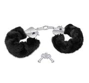Metal Handcuffs with Faux Fur - Assorted Colors
