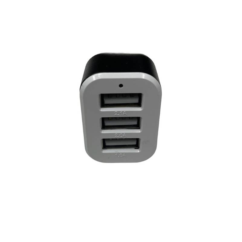 USB Car Charger 5V 2.1A 3 Ports