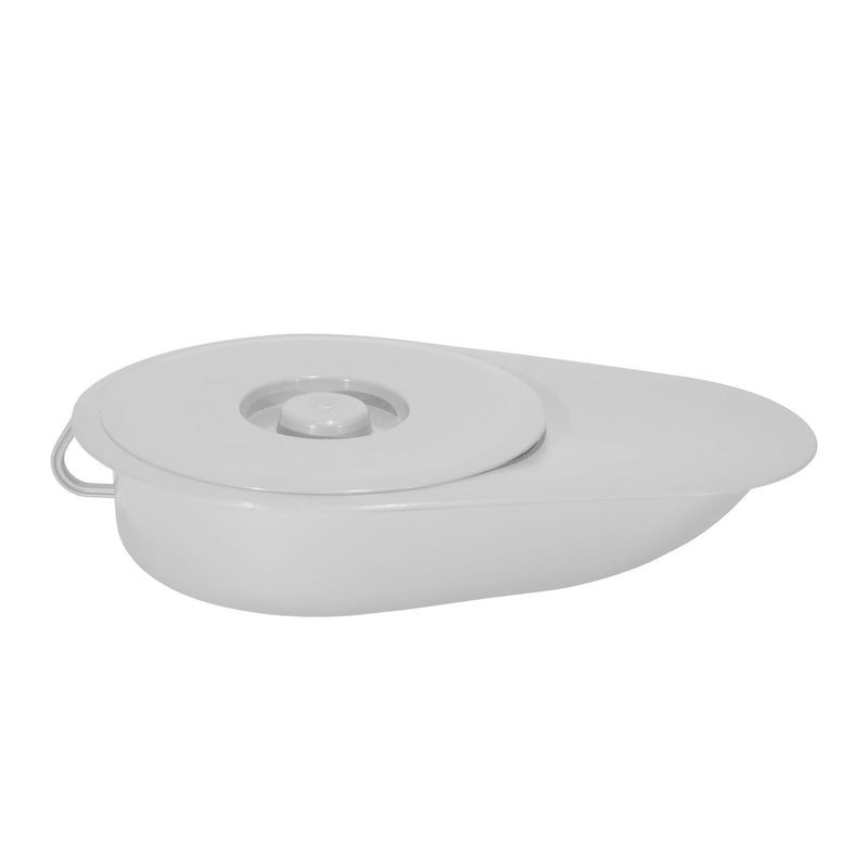 Teqler Bedpan with Cover