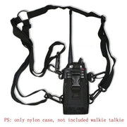 Utility Radio Holster with Belt, Shoulder, or Chest Mount