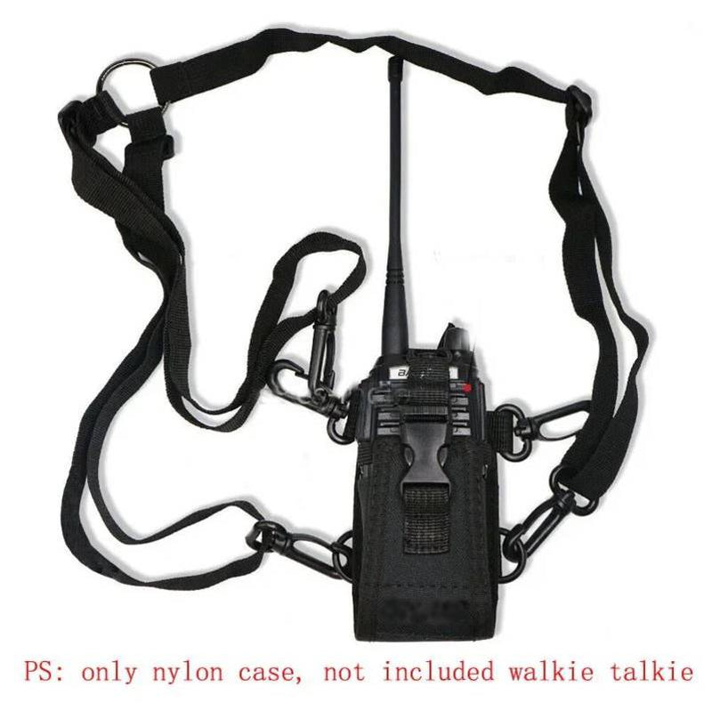 Utility Radio Holster with Belt, Shoulder, or Chest Mount