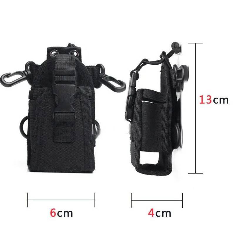 Utility Radio Holster with Belt, Shoulder, or Chest Mount