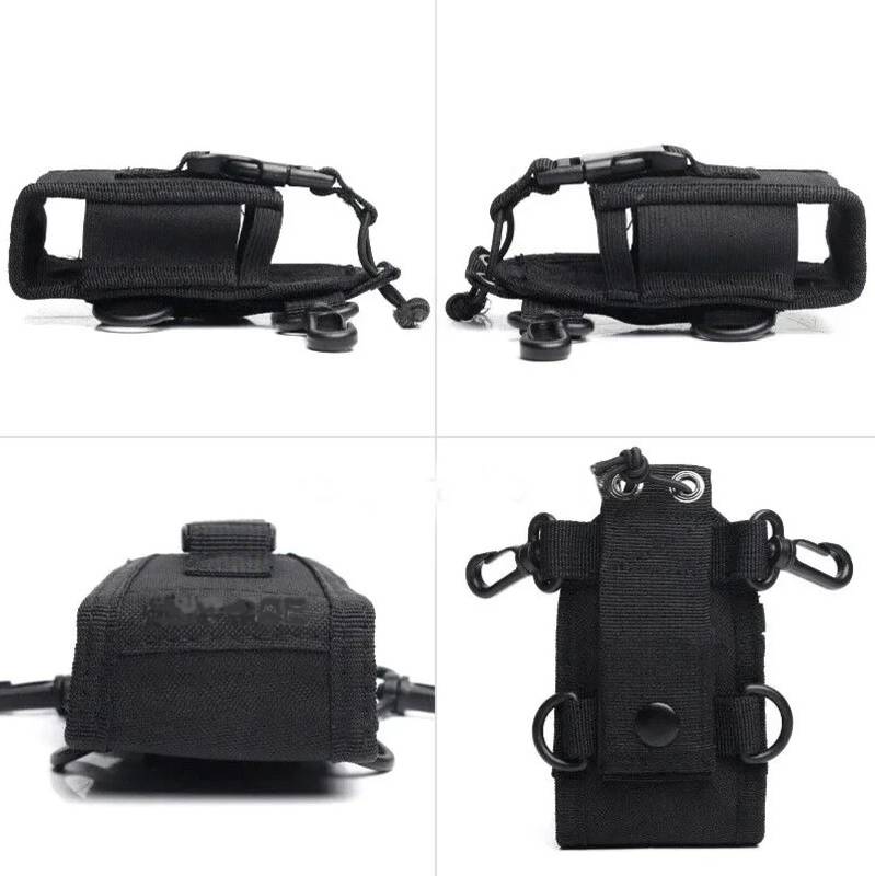 Utility Radio Holster with Belt, Shoulder, or Chest Mount