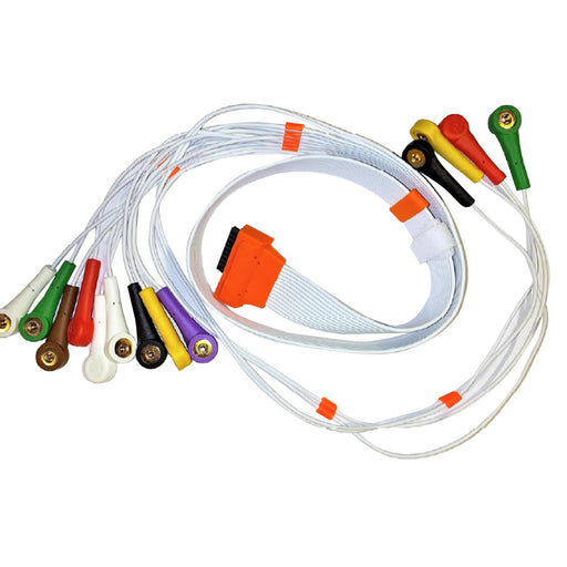 Cardioline Cubestress HD+ Patient Cable - 13-Wire