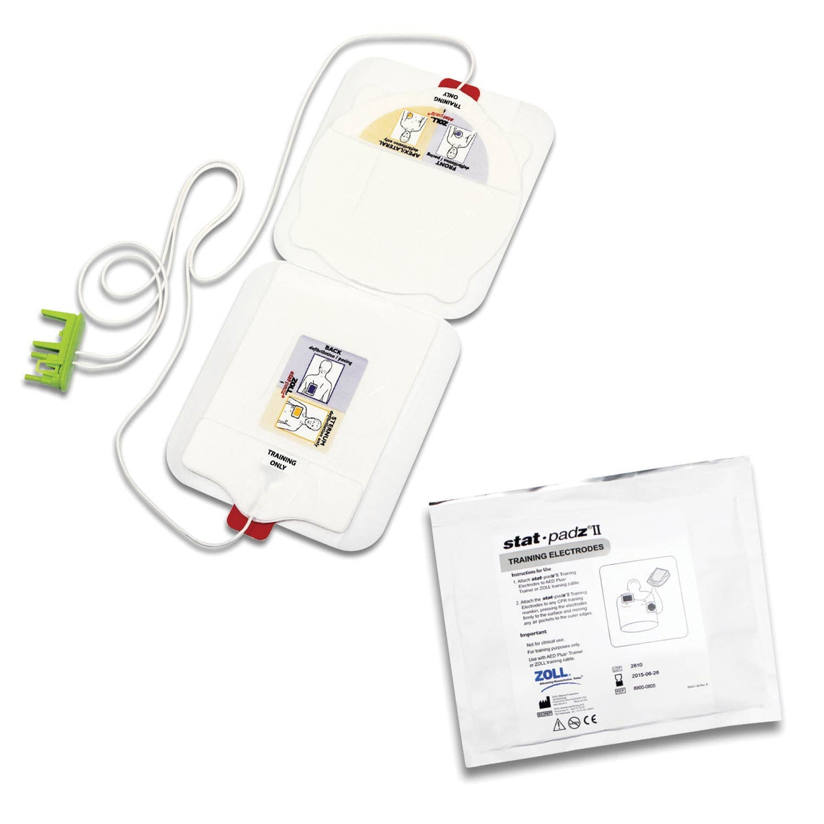 Electrode Rode ZOLL Training Electrodes | AED Accessories | Armoria