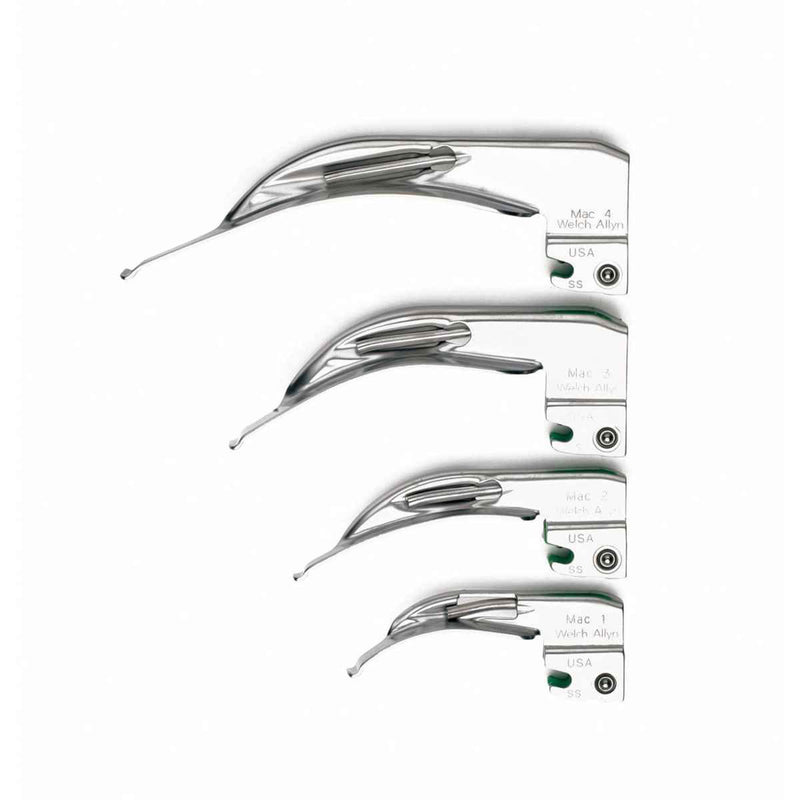 Welch Allyn English Macintosh Laryngoscope Set