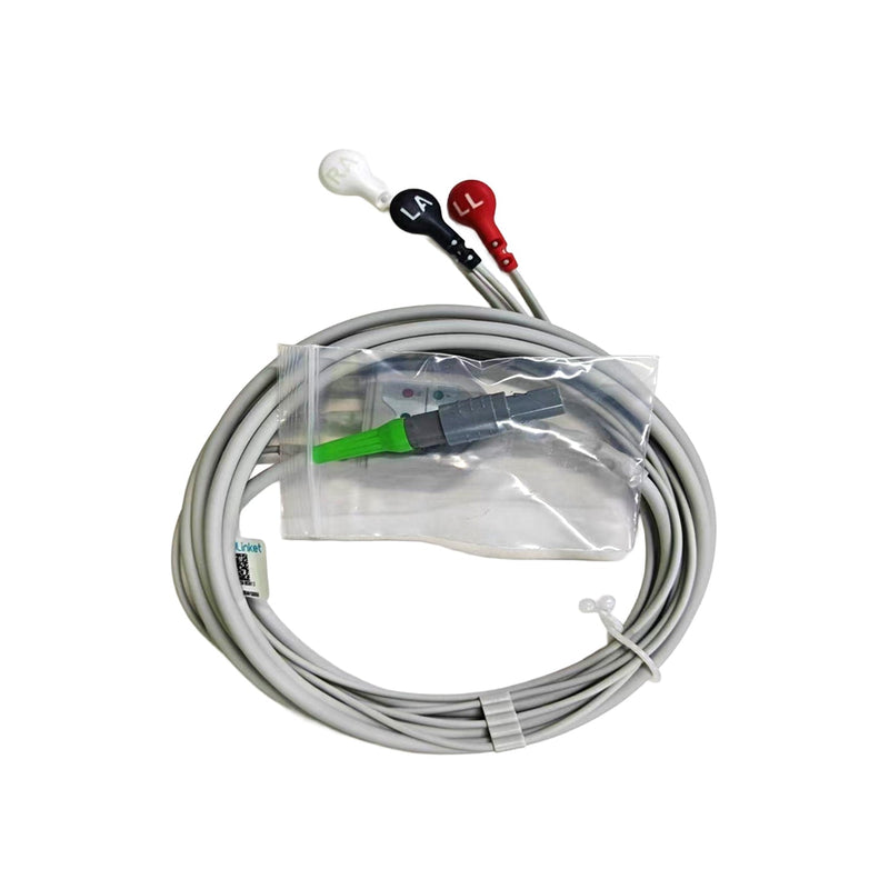 Chison XBit/CBit/QBit ECG Cable for 3-Lead Recording