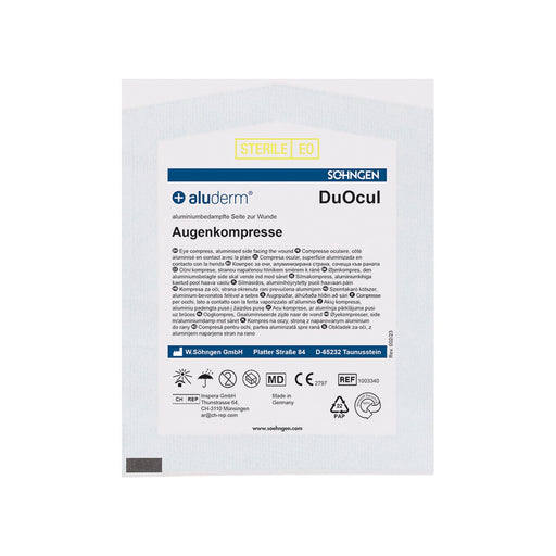 Söhngen Aluderm DuOcul Eye Compress Pack